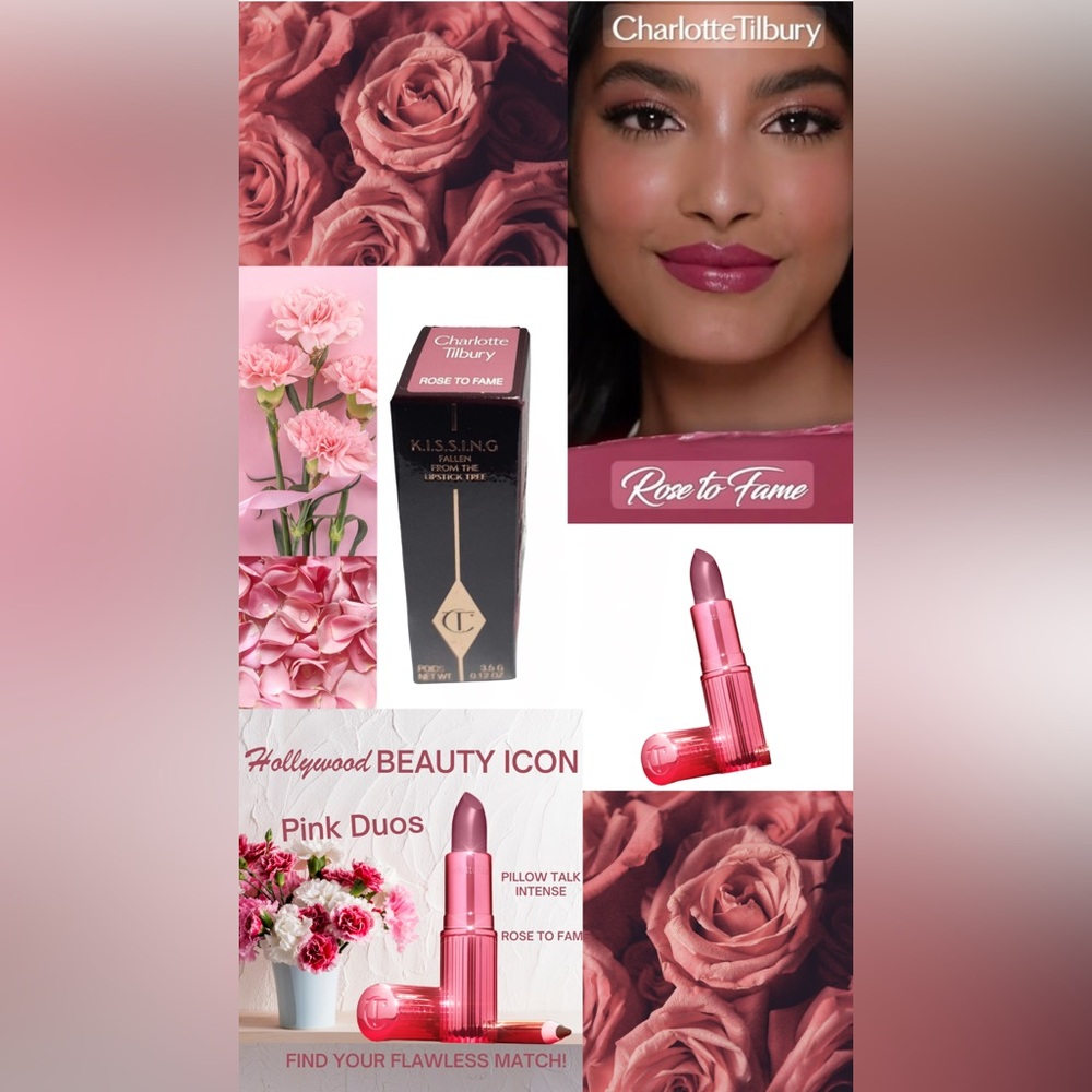 Charlotte Tilbury K.I.S.S.I.N.G ROSE TO FAME